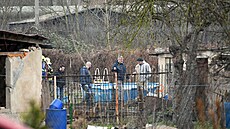 Kriminalisté vyetují poár domku v zahradní kolonii v Ústí nad Labem, pi...