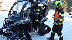 Nová tykolka SCRJ pomáhala horským záchranám i hasim zachraovat ivot...