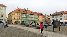 Nám�stí v Litom��icích.