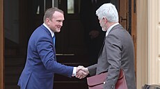 Zvolený prezident Petr Pavel pi rozhovoru pro iDNES.cz a MF DNES