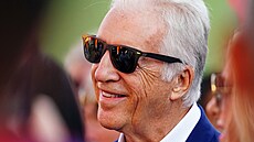 Piero Ferrari, d�dic sv�toznámé automobilové zna�ky, na závodech Formule 1 v...