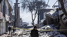 Následky niivého zemtesení v Turecku (14. února 2023)