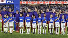 Kanadské fotbalistky nastoupily kv�li sporu s vlastním svazem o finance k...
