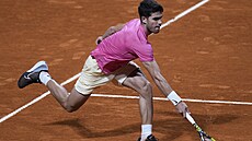 panlský tenista Carlos Alcaraz na turnaji v Buenos Aires.