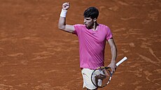 Španělský tenista Carlos Alcaraz na turnaji v Buenos Aires.