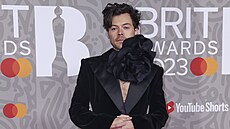 Zpvák Harry Styles se pedvedl v modelu znaky Nina Ricci (Brit Awards,...