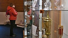 Výstava v harrachovské sklárn� Novosad.