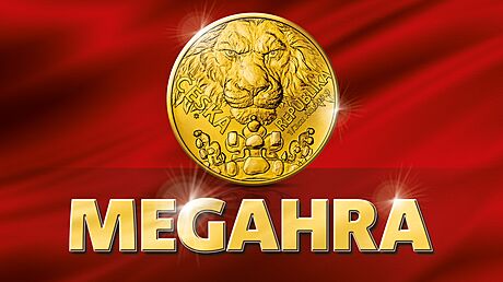 Megahra tvrt milionu ve zlat