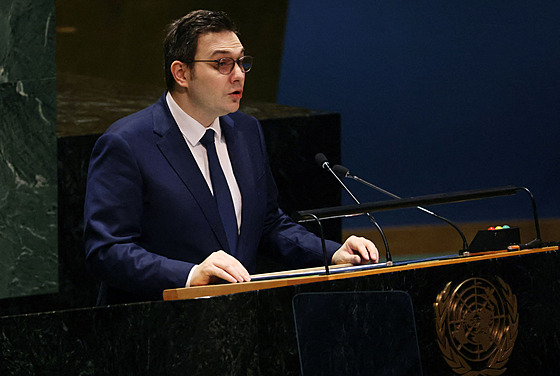 éf eské diplomacie Jan Lipavský (23. února 2023)