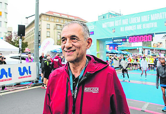 Carlo Capalbo, éf praského maratonu.
