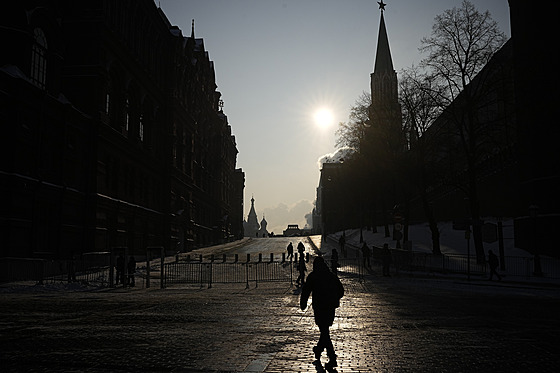 Rudé nám�stí v Moskv� (21. února 2023)