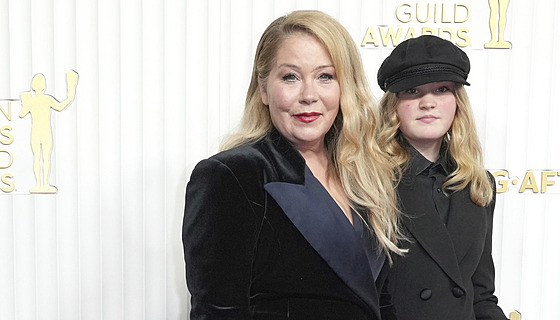 Christina Applegate a její dcera Sadie Grace LeNoble na SAG Awards (Los...
