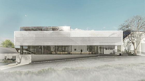Vizualizace - Pavilon nukleární medicíny Krajské nemocnice Liberec