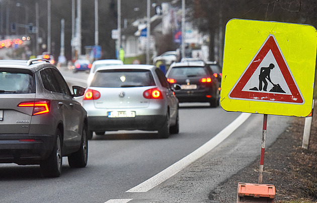 Silničáři začnou opravovat průtah Zlínem, čekají se komplikace a zdržení