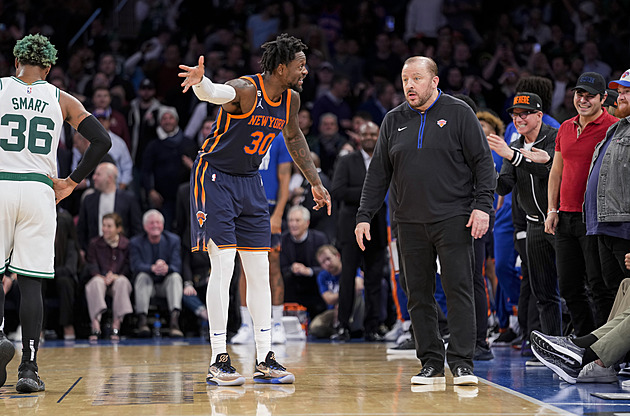 Basketbalisté Bostonu nestačili na Knicks a přišli o první místo v NBA