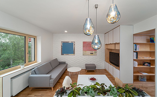 Když si architekt sám předělá byt ve Zlíně, odkazu Bati se nevyhne