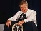 Americký prezident Jimmy Carter na snímku z kvtna 1980