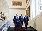 Americký prezident Joe Biden se v Polsku setkal s prezidentem Andrzejem Dudou a...