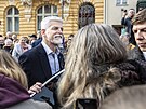 N�v�t�va zvolen�ho prezidenta Petra Pavla v �steck�m kraji. Setk�n� se...