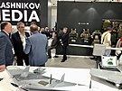 Ruská expozice na zbrojním veletrhu IDEX v Abú Dhabí. (20. února 2023)