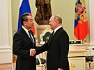 Nejvýe postavený ínský diplomat Wang I se setkal s ruským prezidentem...