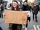 Protesty v Oxfordu proti plánm na redukci pítomnosti aut. Demonstranti...