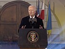 Prezident USA Joe Biden v Polsku