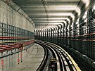 Tunely metra pod Vltavou po úplném dokonení