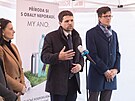Námstek ministra ivotního prostedí Petr Hladík na tiskové konferenci ke...