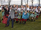 Tradi�ní post�ekovský masopust na Doma�licku uzav�el pátý den masopustní pr�vod...