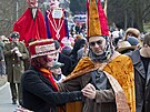 Tradi�ní post�ekovský masopust na Doma�licku uzav�el pátý den masopustní pr�vod...