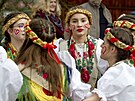 Tradi�ní post�ekovský masopust na Doma�licku uzav�el pátý den masopustní pr�vod...
