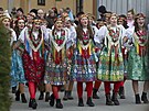 Tradi�ní post�ekovský masopust na Doma�licku uzav�el pátý den masopustní pr�vod...