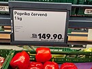 Nejlepí cena pro esko. ervené papriky za 149,90