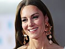 Princezna Kate na cenách BAFTA (Londýn, 19. února 2023)