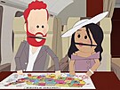 Princ Harry a vévodkyn Meghan v seriálu Msteko South Park (2023)