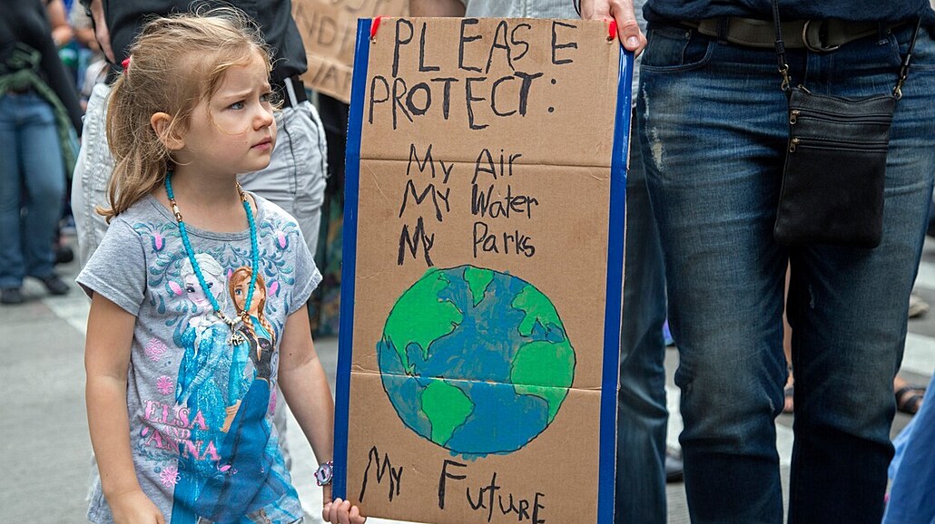 Pochod za klima v New Yorku (21. záí 2014)