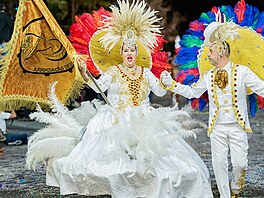 Karneval je na Madeie nejvtí událostí zimy a inspiraci vzal, jak jinak, v...