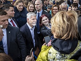 Náv�t�va zvoleného prezidenta Petra Pavla v Ústeckém kraji. Setkání se...