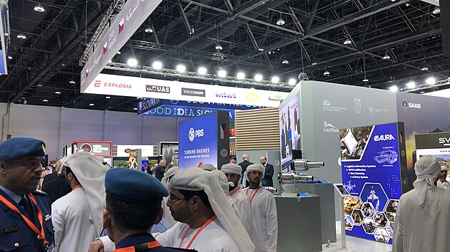 Premiér Petr Fiala na veletrhu IDEX v Emirátech