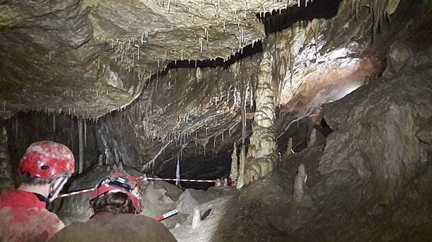 Jeskyi z Holtejnsk vzkumn skupiny objevili v Moravskm krasu nov prostory, kter rozily systm Amatrsk jeskyn.