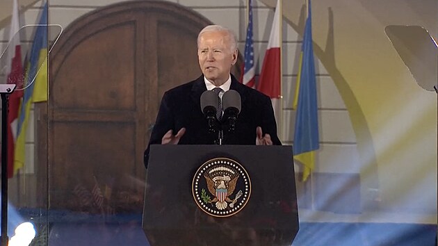 Prezident USA Joe Biden v Polsku