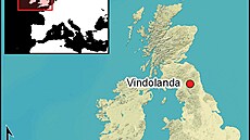 Sí tvrzí Vindolanda leela u Hadriánova valu v severní Anglii.