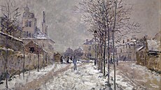 Bulvár Pontoise v Argenteui, Claude Monet, 1875