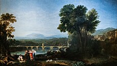 Turnerv obraz Apullia pi hledání Appulla z roku 1814 je o poznání ostejí, s...