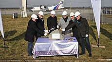 Stavba nového terminálu na Letišti Leoše Janáčka Ostrava v Mošnově začala...