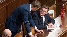 Jednání Poslanecké snmovny. Na snímku Martin Kupka. (21. února 2023)