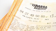 Tiket americké sázkové soutěže Mega Millions (27. září 2019)