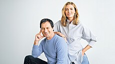 Daniela Pe�tová a Pavol Habera
