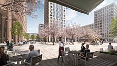 Zástavba Nových Dvor bezprostedn navazuje na park Jalodvorská louka, její...